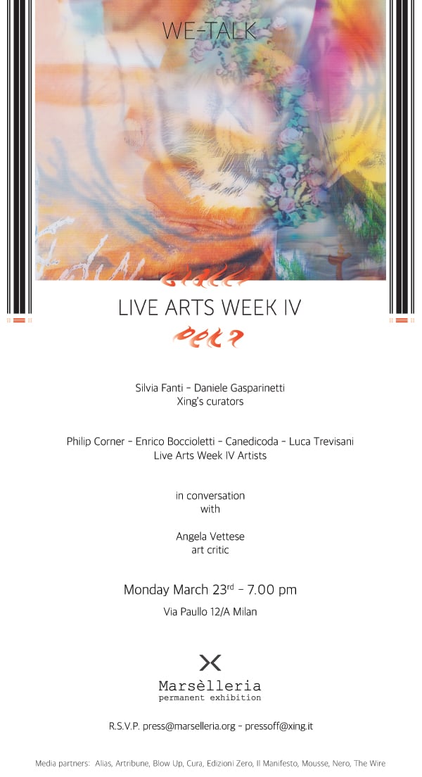 Live Arts Week IV - Milan preview